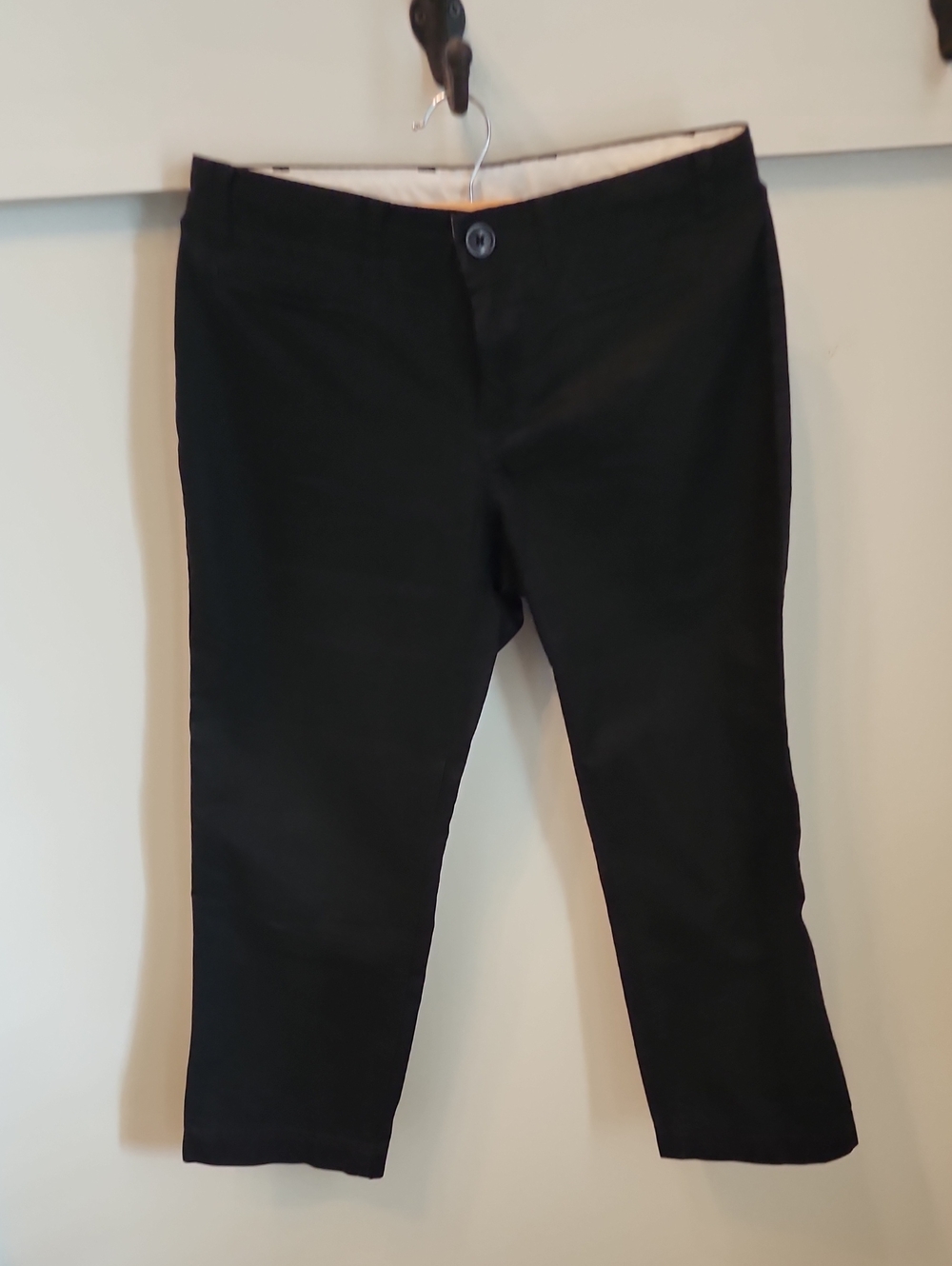 Classic Black Cropped Pants